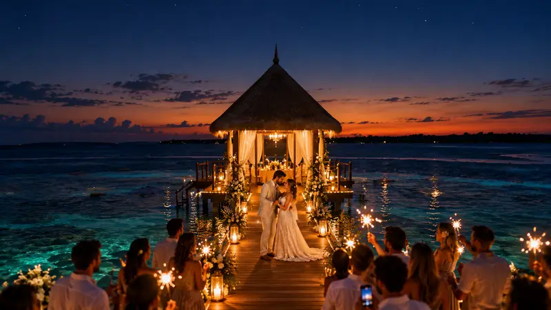 First dance at the gazebo